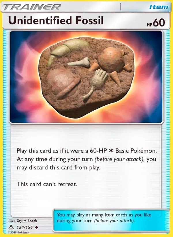 Unidentified Fossil 134/156, Ultra Prism