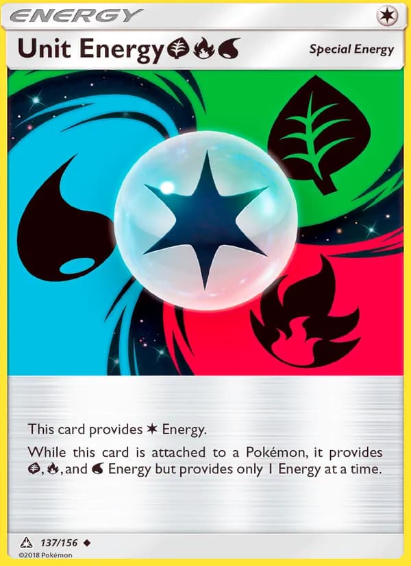 Unit Energy GrassFireWater 137/156, Ultra Prism