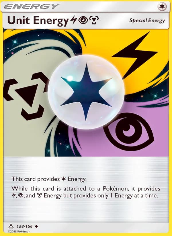 Unit Energy LightningPsychicMetal 138/156, Ultra Prism