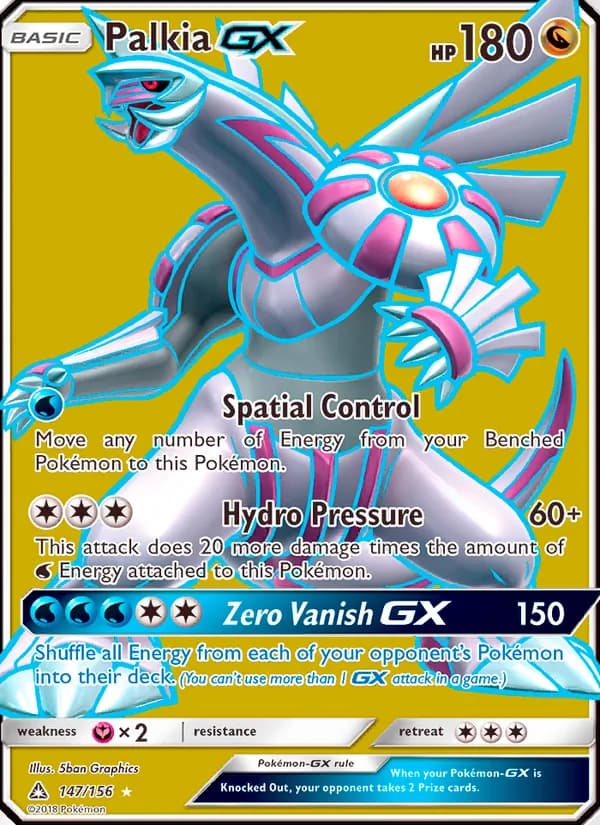 Palkia GX 147/156, Ultra Prism