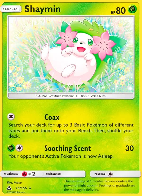 Shaymin 15/156, Ultra Prism