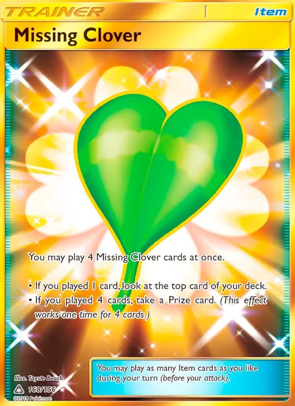 Missing Clover 168/156, Ultra Prism