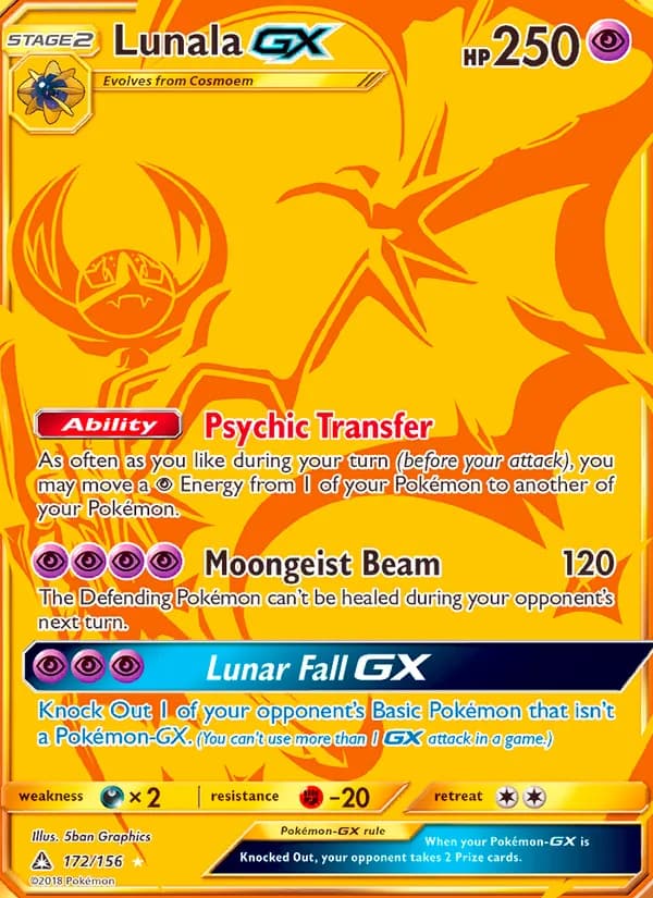 Lunala GX 172/156, Ultra Prism