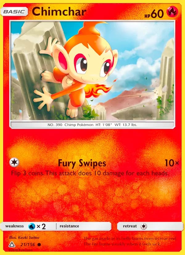 Chimchar 21/156, Ultra Prism