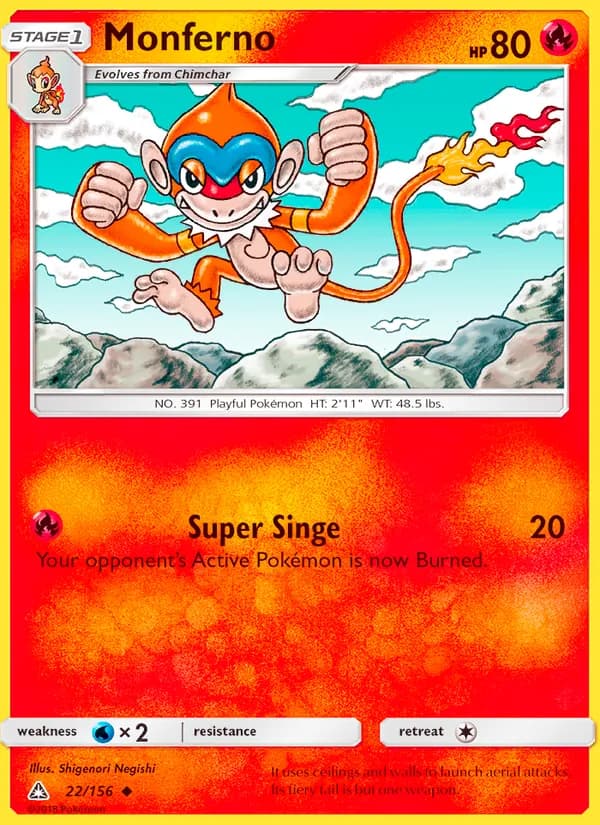 Monferno 22/156, Ultra Prism