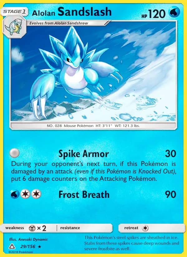 Alolan Sandslash 29/156, Ultra Prism