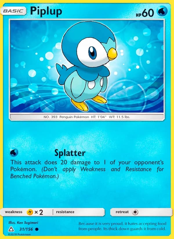 Piplup 31/156, Ultra Prism