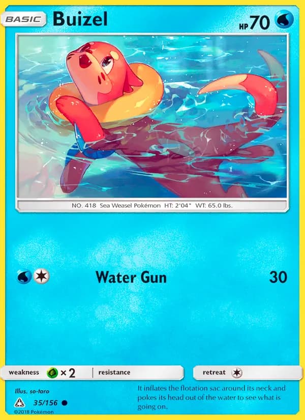 Buizel 35/156, Ultra Prism