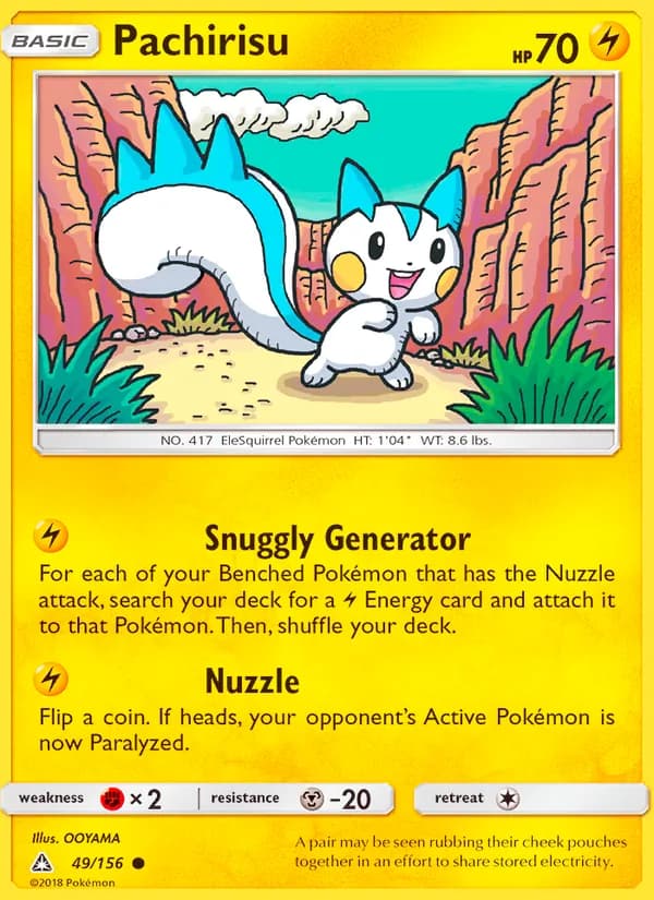 Pachirisu 49/156, Ultra Prism
