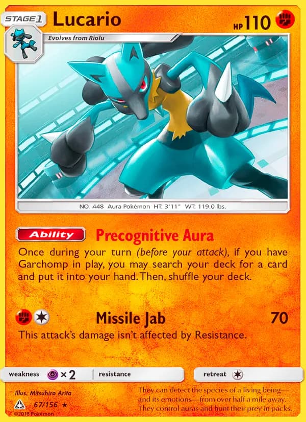 Lucario 67/156, Ultra Prism