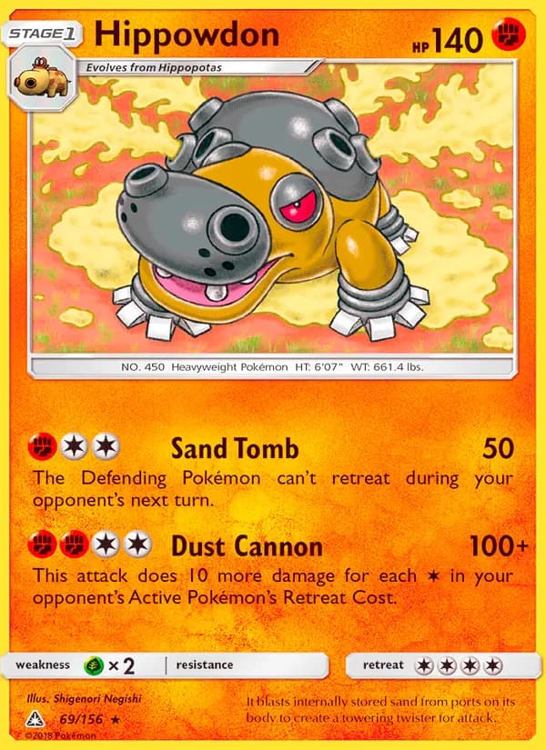 Hippowdon 69/156, Ultra Prism
