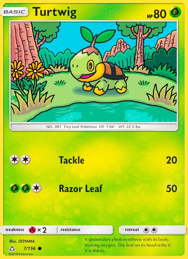 Turtwig 7/156, Ultra Prism