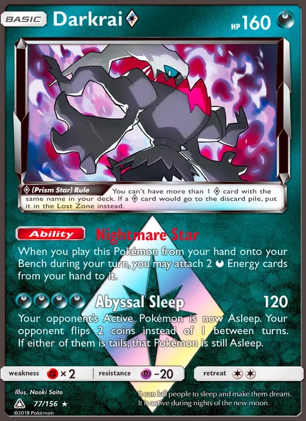 Darkrai ◇ 77/156, Ultra Prism