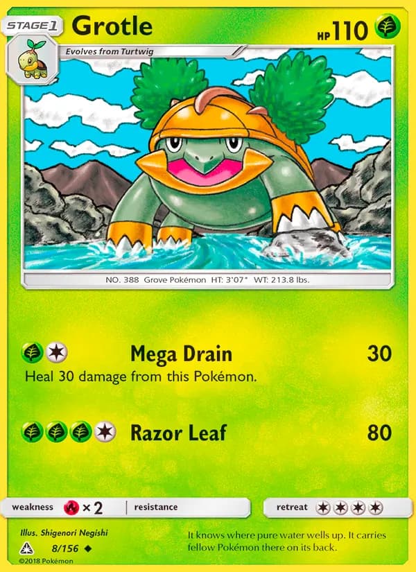 Grotle 8/156, Ultra Prism