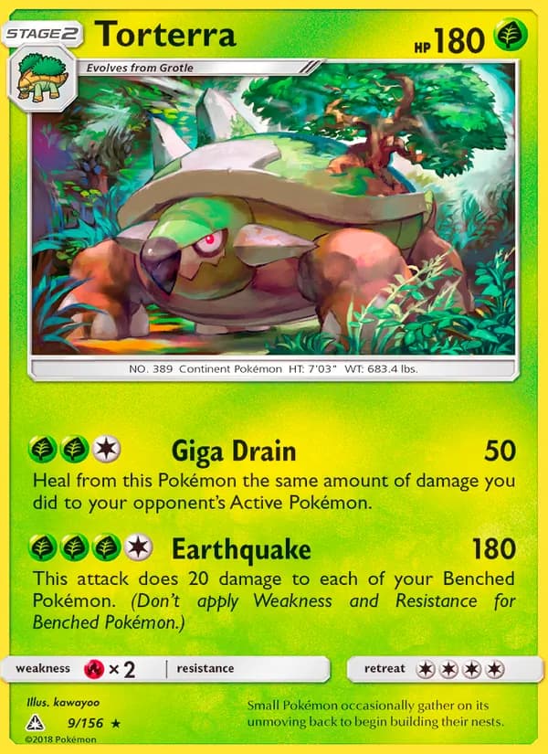 Torterra 9/156, Ultra Prism