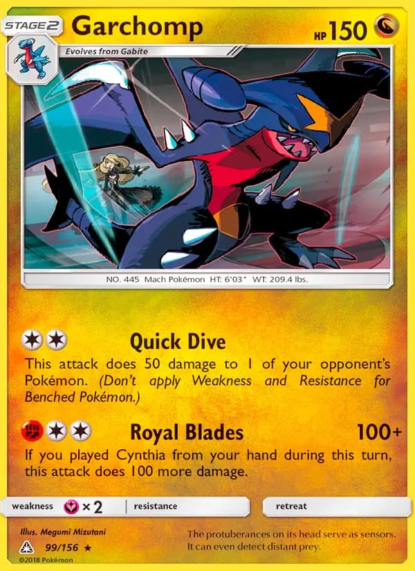 Garchomp 99/156, Ultra Prism