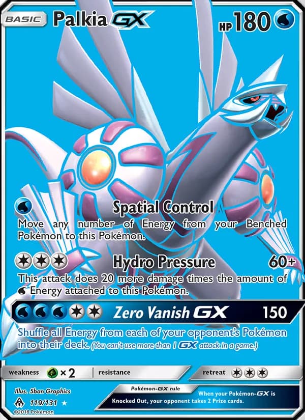Palkia GX 119/131, Forbidden Light