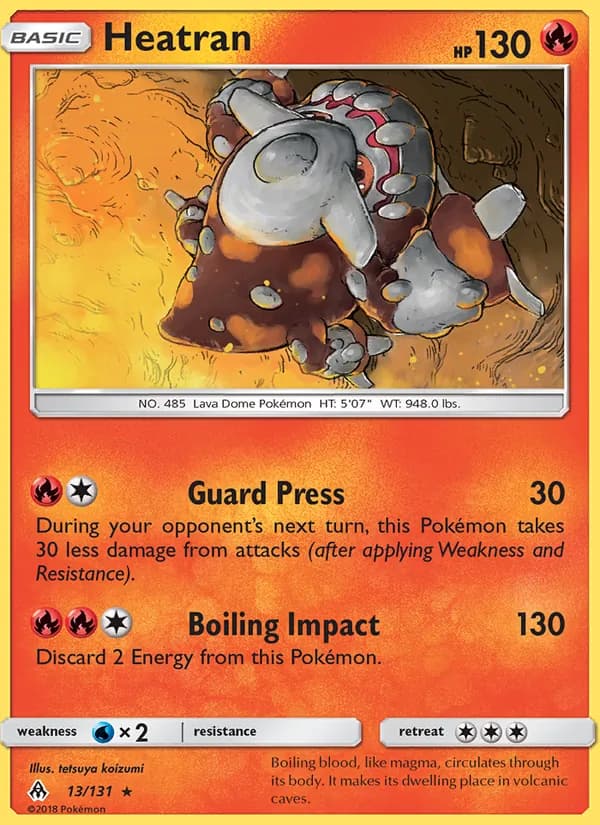 Heatran 13/131, Forbidden Light
