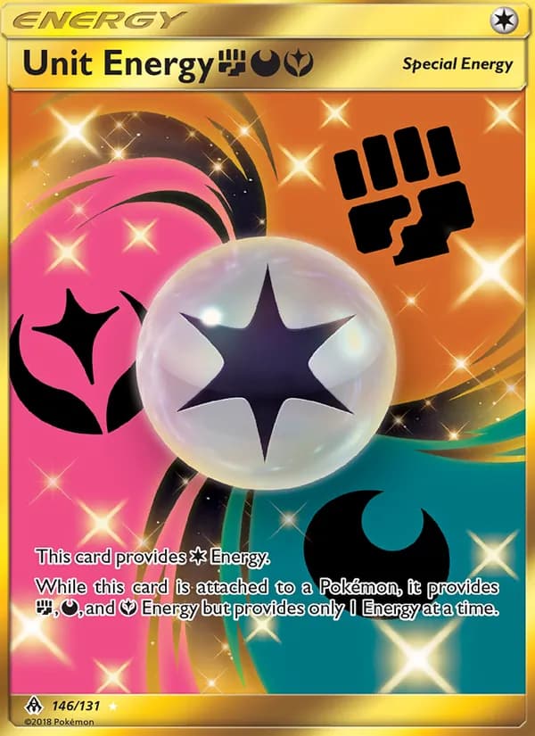 Unit Energy FightingDarknessFairy 146/131, Forbidden Light