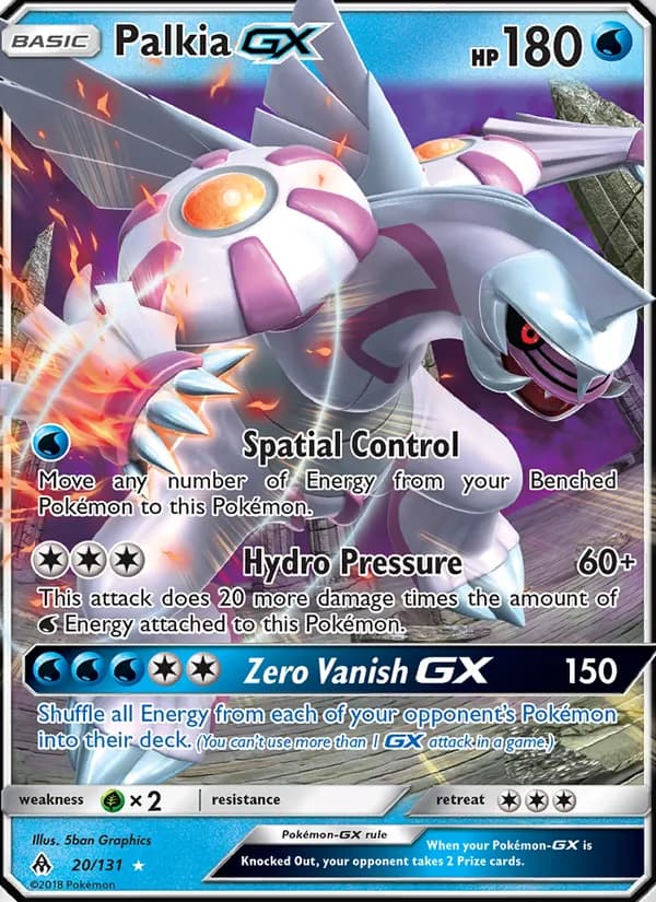 Palkia GX 20/131, Forbidden Light