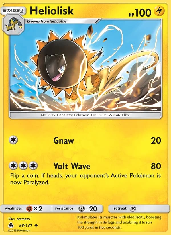 Heliolisk 38/131, Forbidden Light