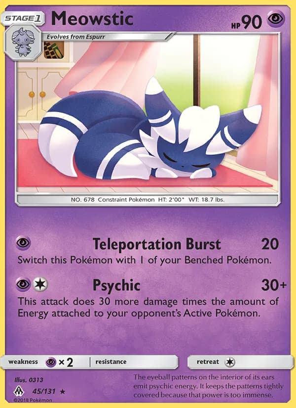Meowstic 45/131, Forbidden Light