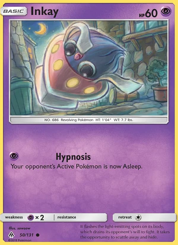 Inkay 50/131, Forbidden Light