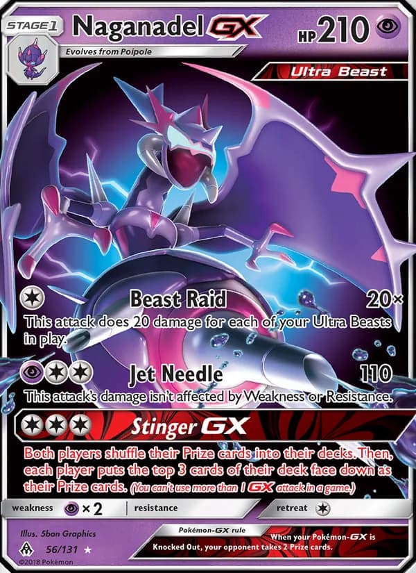 Naganadel GX 56/131, Forbidden Light
