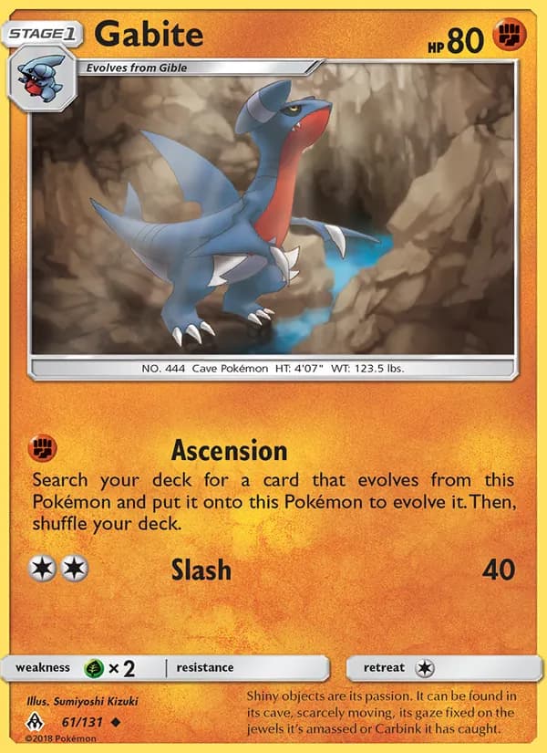Gabite 61/131, Forbidden Light