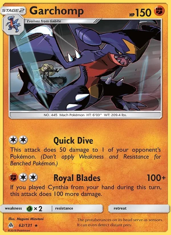 Garchomp 62/131, Forbidden Light