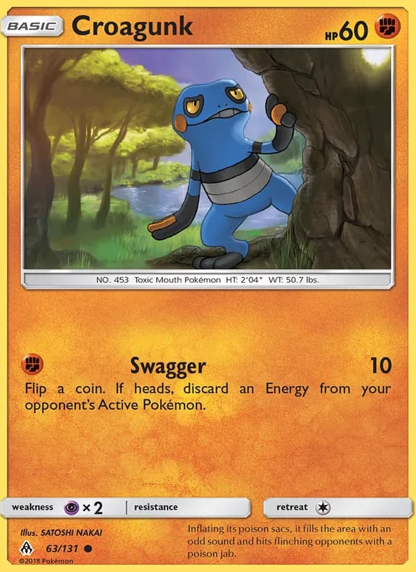 Croagunk 63/131, Forbidden Light