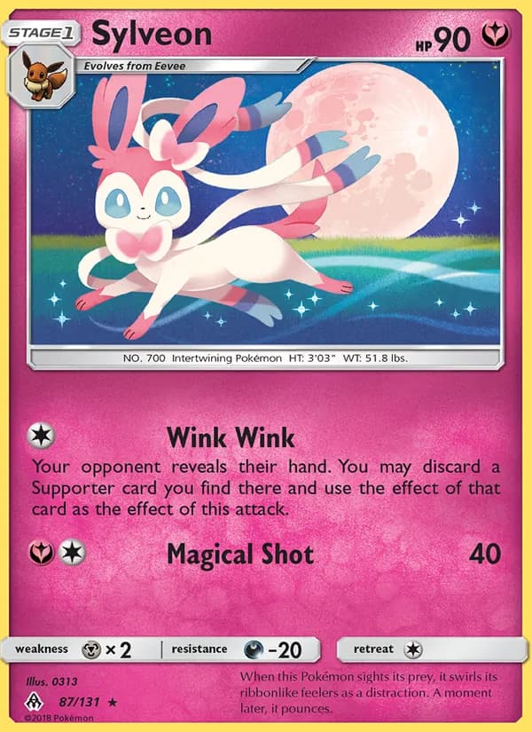 Sylveon 87/131, Forbidden Light