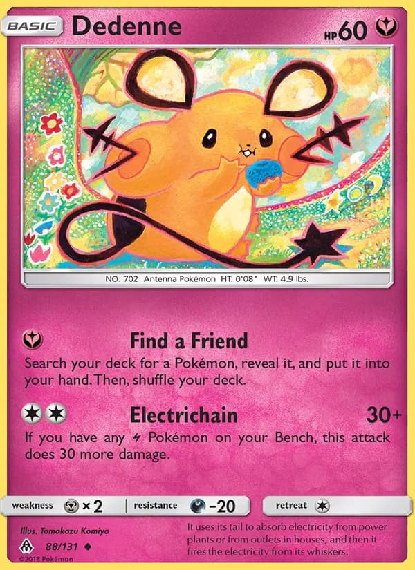 Dedenne 88/131, Forbidden Light
