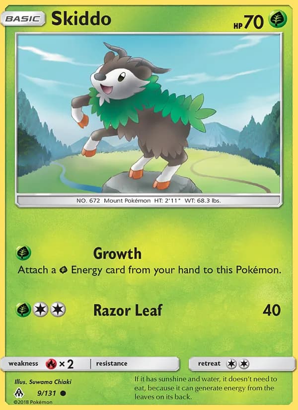 Skiddo 9/131, Forbidden Light