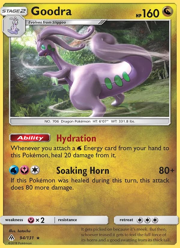 Goodra 94/131, Forbidden Light