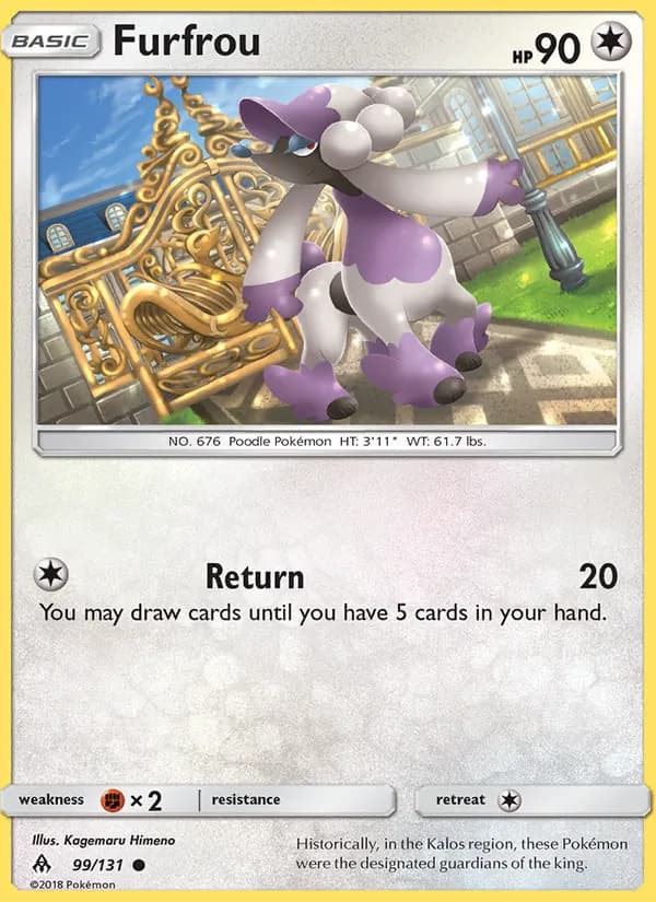 Furfrou 99/131, Forbidden Light