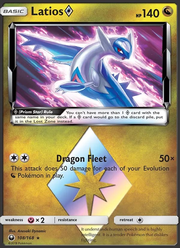 Latios ◇ 108/168, Celestial Storm