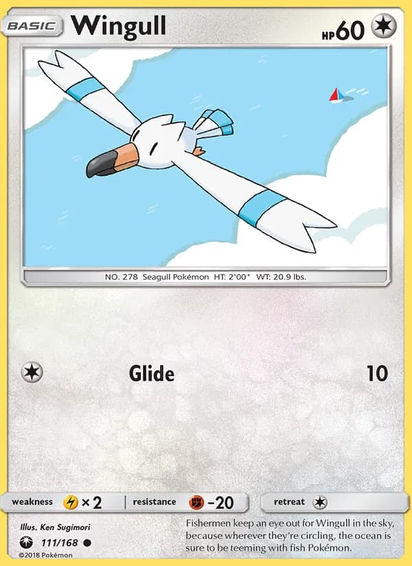 Wingull 111/168, Celestial Storm