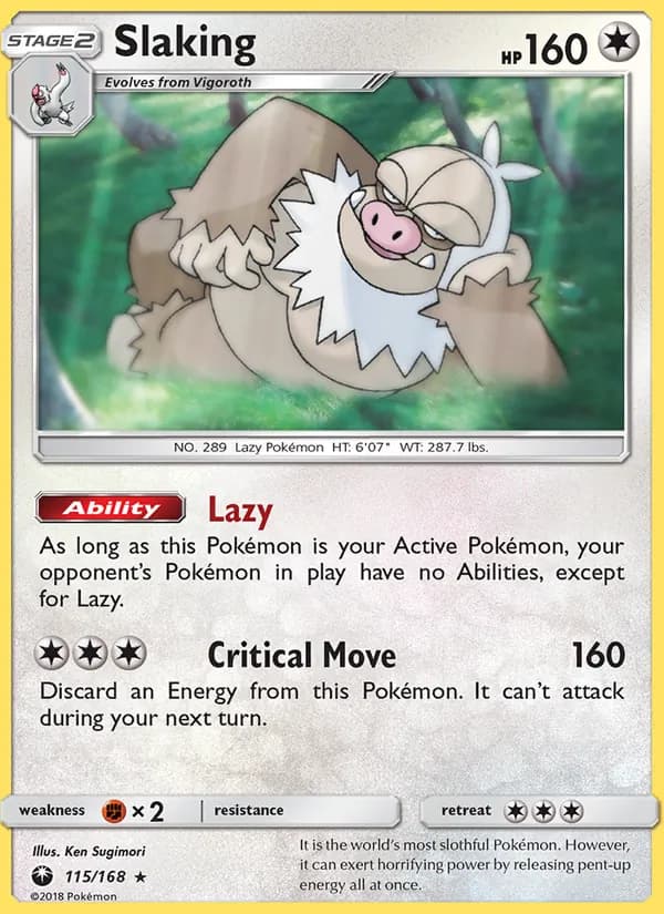Slaking 115/168, Celestial Storm