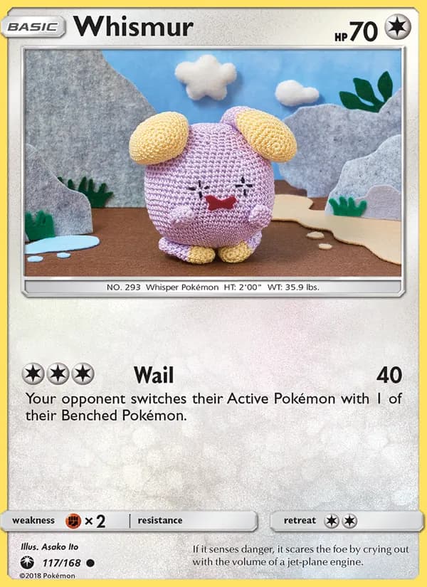 Whismur 117/168, Celestial Storm