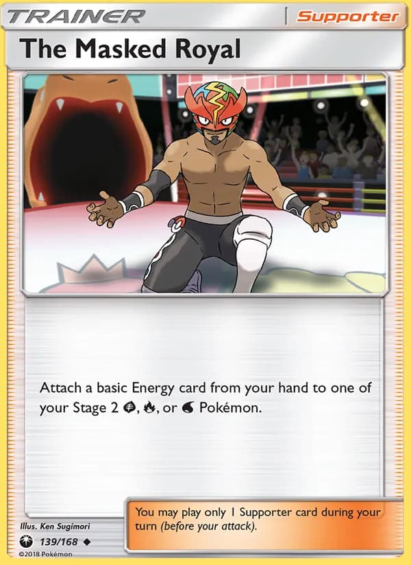 The Masked Royal 139/168, Celestial Storm