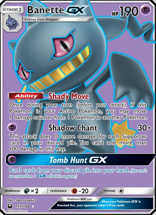 Banette GX 157/168, Celestial Storm