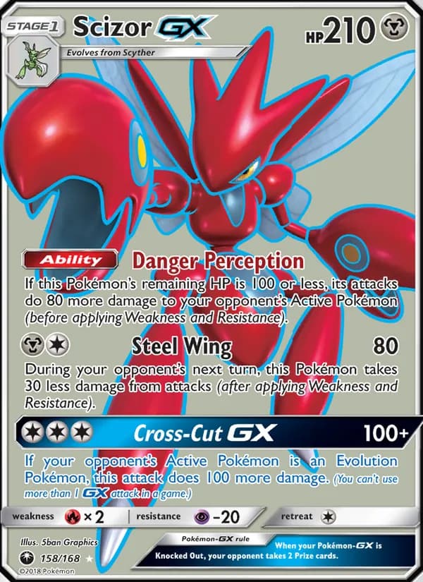 Scizor GX 158/168, Celestial Storm