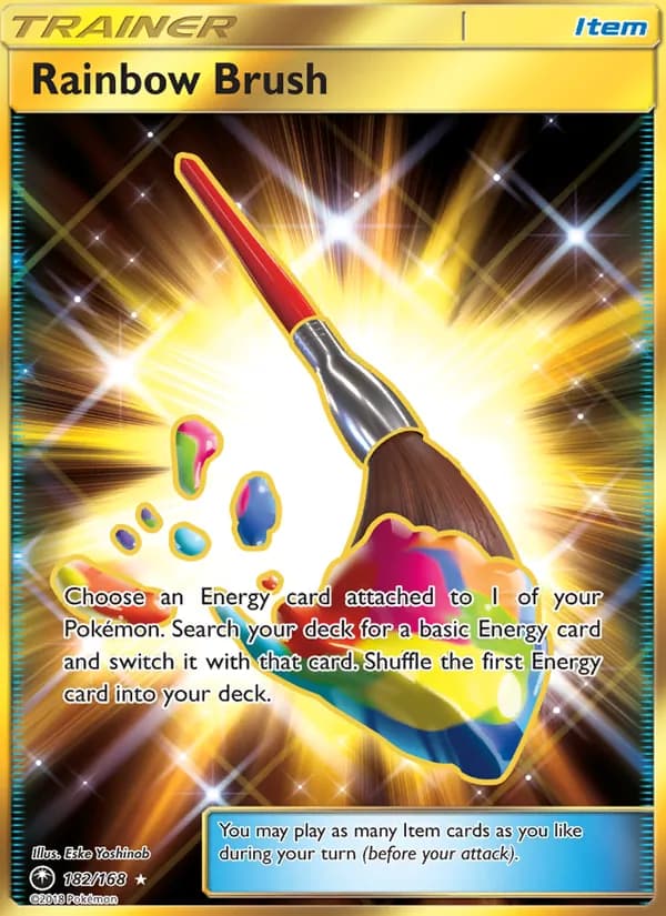 Rainbow Brush 182/168, Celestial Storm