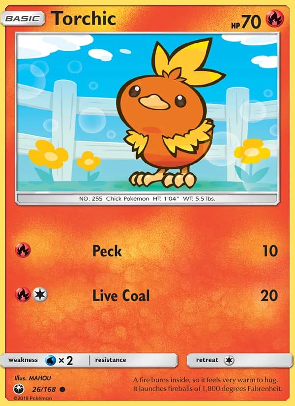 Torchic 26/168, Celestial Storm