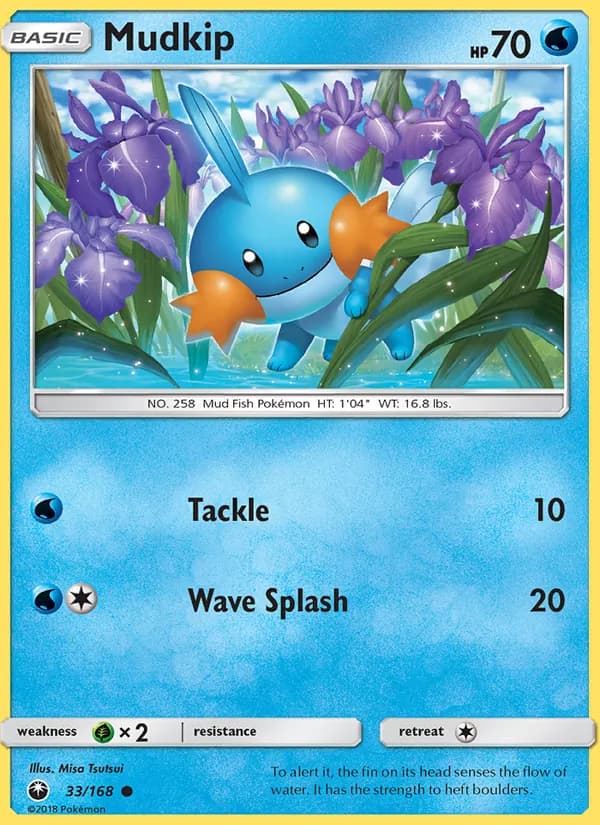Mudkip 33/168, Celestial Storm