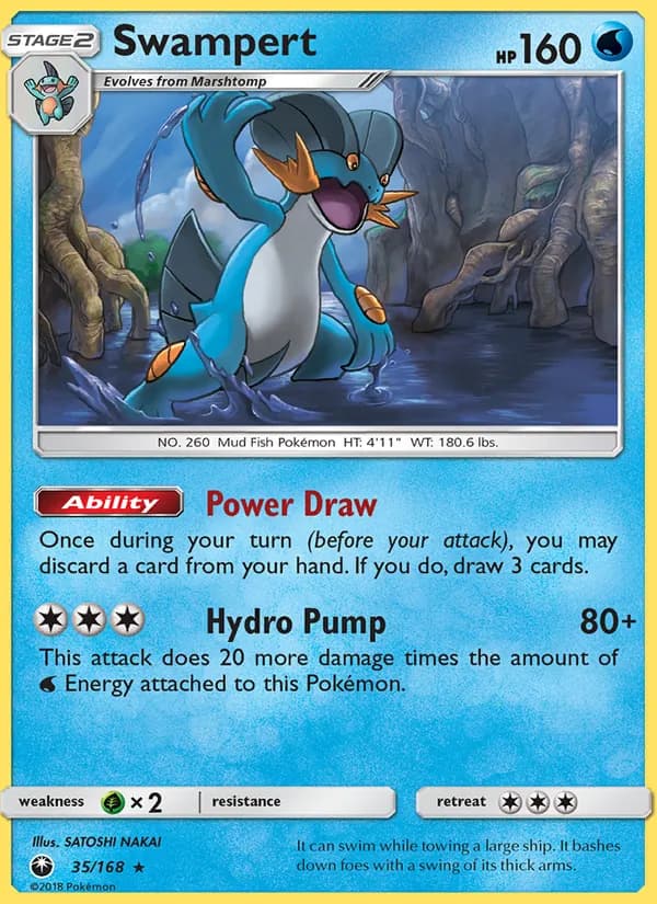 Swampert 35/168, Celestial Storm