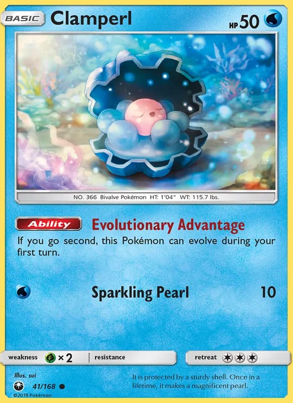 Clamperl 41/168, Celestial Storm