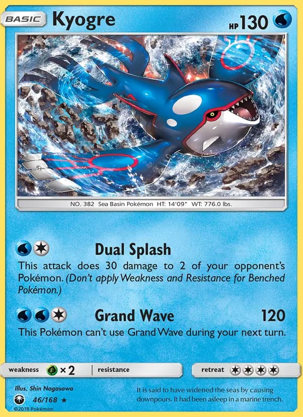 Kyogre 46/168, Celestial Storm