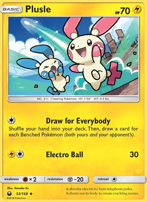 Plusle 53/168, Celestial Storm